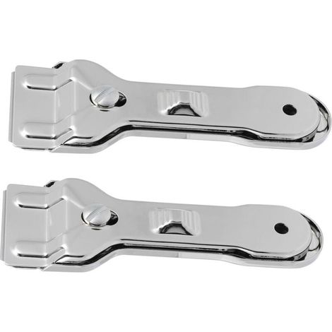 2 outils de nettoyage de vitres pour essuyer les joints, rasoirs, grattoirs de sol, outils de sol pour grattoirs de vitres, carreaux de céramique, nettoyants de sol, lames de voiture (1/4)
