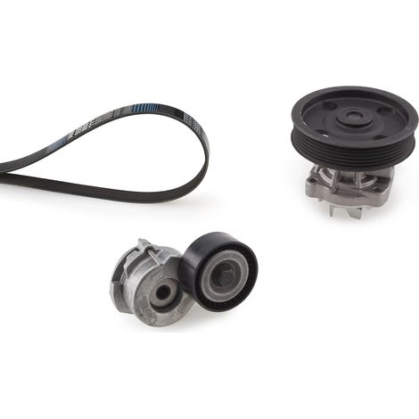 Pompe à eau+Jeu de courroie trapézoïdale à nervures Gates KP26PK1183 ALFA ROMEO