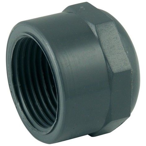 Raccord PVC pression - Bouchon PVC pression à visser F 3/8'' 2pcs