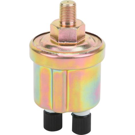 Capteur de pression d'huile 1/8NPT 0,08Mpa avec voyant alarme, plage de mesure 0-1,0Mpa, jauge moteur (1/5)
