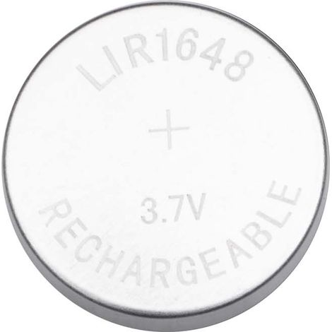 Batteria agli ioni di litio LIR1648 UltraCoin Akyga AKY1964 3,7 V / 80 mAh (1/2)
