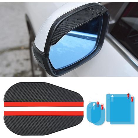 Protection pluie rétroviseur voiture universelle anti-rayures et anti-éblouissement (1/5)