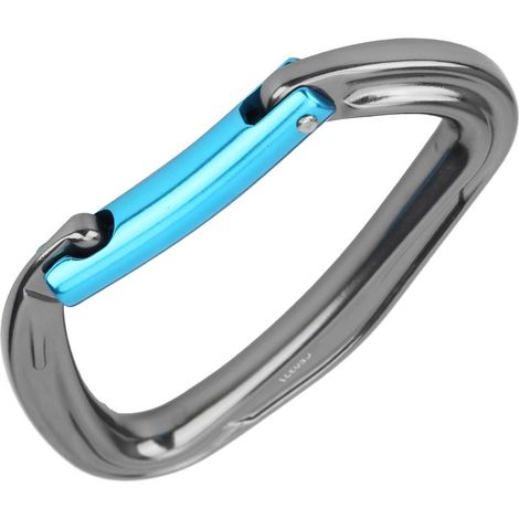 Mousqueton d'escalade extérieur, équipement de protection, dégaines de sécurité gris bleu