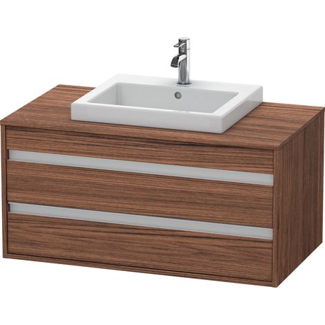 Lavabo consola Duravit Ketho, suspendido, 1000x496x550 mm, 2