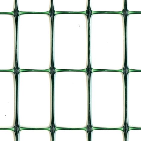 RETE DA RECINZIONE IN PLASTICA MILLENNIUM VERDE H 1.00x10 M (1/5)