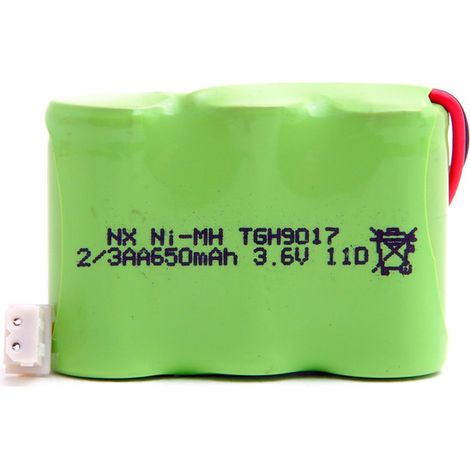 NX - Batterie téléphone 32/3AA 3.6V 650mAh Conn - (1/4)