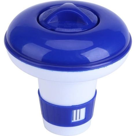 Dispensador de mezcla de cloro-bromo - Sin especificar - Tipo de flotador ajustable - Material de PVC - Resistente a la corrosión - Duradero (1/4)