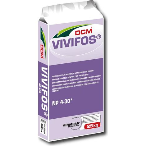 DCM Profi engrais au phosphore Vivifos 25 kg phosphate, sport, golf, légumes, fruits, terrain