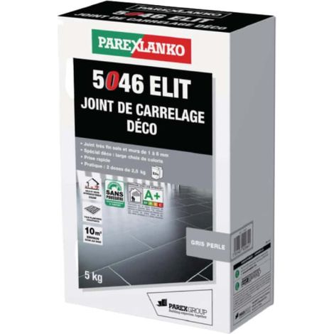 Fliesenfugenmasse PAREXLANKO 5046 Elit - Perlgrau - 5 kg - L5046GRIPE5