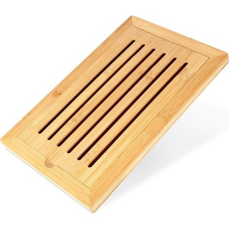 Tabla de cortar pan de madera 38x24 cm (1/5)