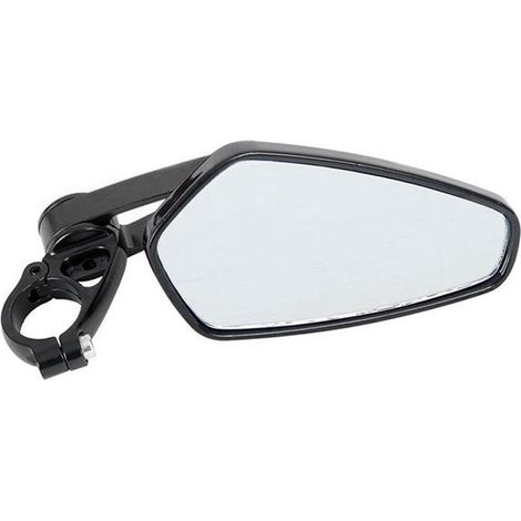 Retroviseur Pour Guidon De Moto - Aluminium Abs - Champ De Vision Large - Pliable - Convient Pour Moto Et Scooter - Lot De 2 (1/5)
