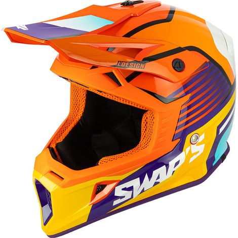Casque Cross BLUR S818 (1/4)