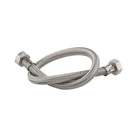 TUBO CARICO LAVATRICE INOX F3/4XF3/4 mt. 1,00