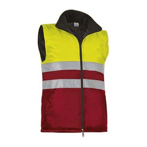 Chaleco alta visibilidad hidrofugado VALENTO Highway XL Rojo