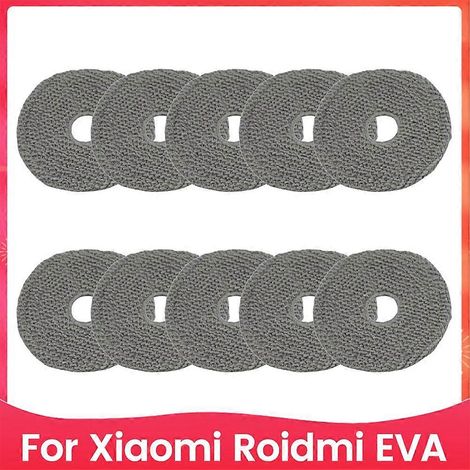 Lot de 10 lingettes de rechange pour aspirateur robot Xiaomi Roidmi EVA (1/5)