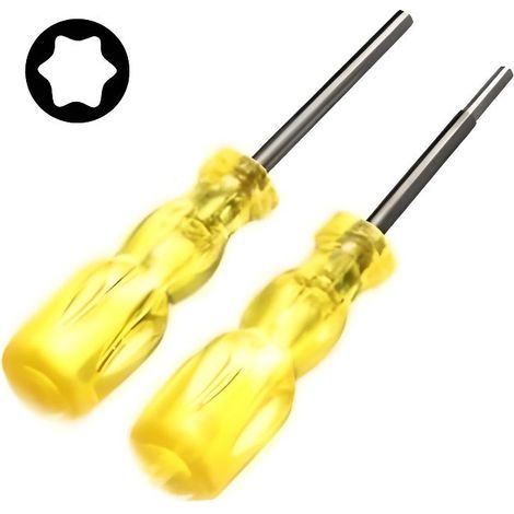 Set mit 2 Schraubendrehern (3,8 mm und 4,5 mm) zum Zerlegen von Spielkassetten und Spielkonsolen von Skyexpert