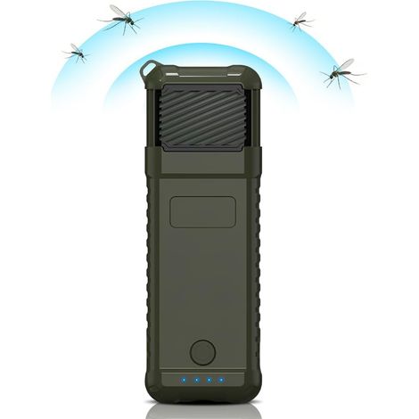 Repellente per zanzare elettrico 3 in 1 con lampada da campeggio, repellente per zanzare portatile per patio, viaggi e escursionisti. (1/5)