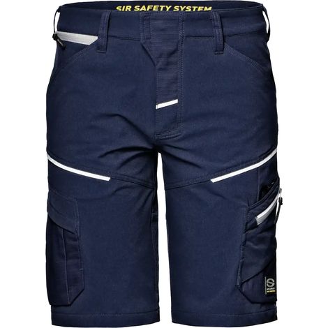 SIR SAFETY SYSTEM GEMINI GUARD Pantacourt de travail stretch bleu foncé Taille 62