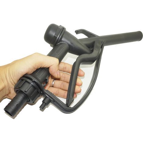 Applicable Pistolet à carburant manuel - Buse de livraison pour tuyau DN20 de 1,9 cm, outil de transfert de distribution pour produits chimiques, diesel, huile, urée (1/5)