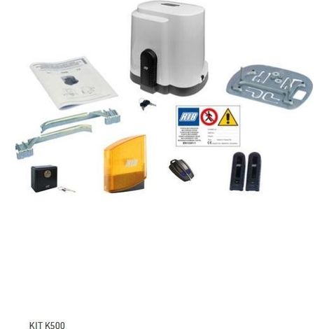 Kit de nervures pour portes coulissantes k500 jusqu'À 500 kg ad00500