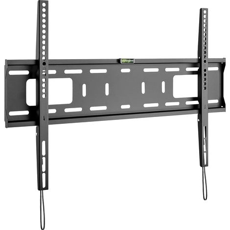 Support mural pour TV Pro Fixed (L) de 37" à 70" (94 cm à 178 cm), 50 kg, fixation facile et sûre, norme Vesa, QLED/LED, noir (1/5)