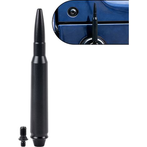 Car modification bullet antenna decorative accessories applicable to 07-21 Jeep Wrangler JK JKU JL JLU - - (1/3)