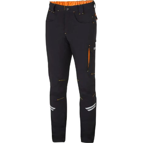 Pantalon de travail Sparco Kansas Tech Lighpants - L - Noir / Orange (1/3)