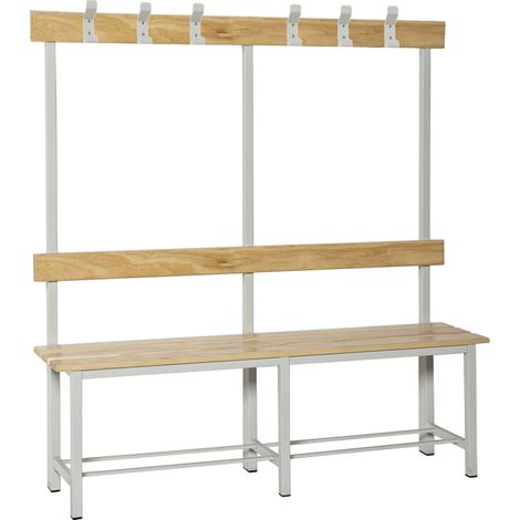 Simonrack SIMONBENCH panca grigia legno metallo robusta