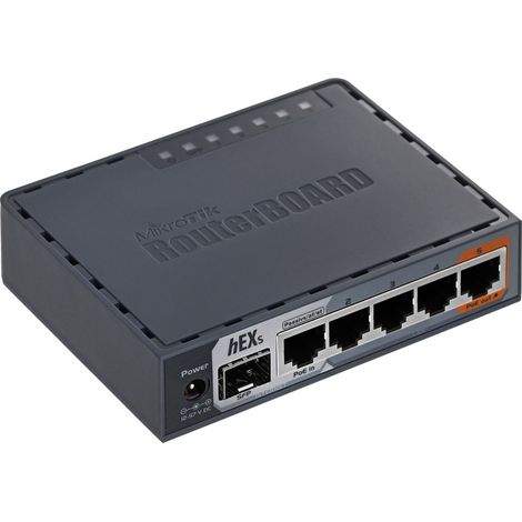 Mikrotik hEX S wired router Gigabit Ethernet Black (1/5)