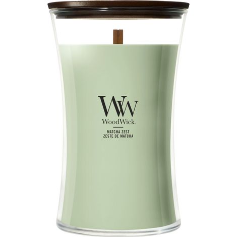 Candela Matcha Zest 609g Verde WoodWick
