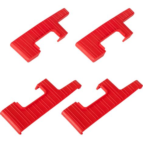 Hailo Stufenabschlüsse rechts & links 4 Stück für ChampionsLine XXR 225 / L90 225 mit 13 Stufentiefe 130mm