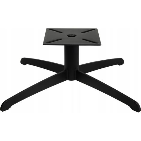 Base giratoria para silla giratoria, negro mate, resistente, SCB003, diámetro 70 cm (1/5)