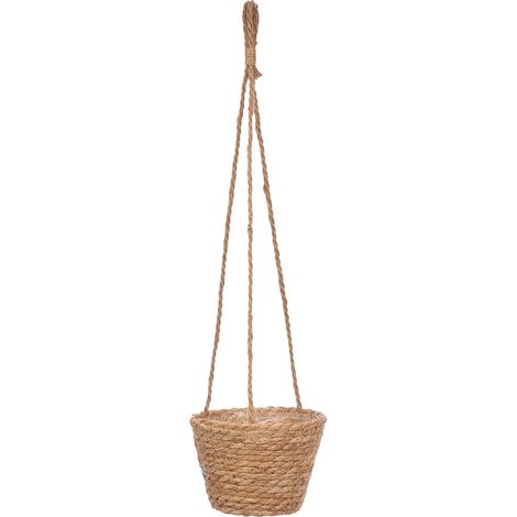 Hängender Blumentopf aus Geflecht BONI, Ø 15 cm