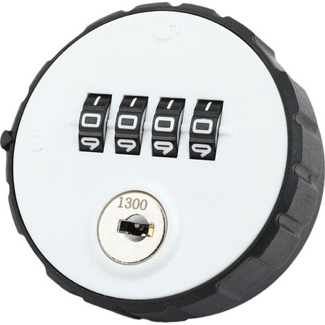 Serrure à languette mécanique ronde, serrure à combinaison pour tiroir, serrure mécanique pour armoire, serrure à combinaison, utilisée pour protéger la sécurité des portes de tiroir, des boîtes à ou