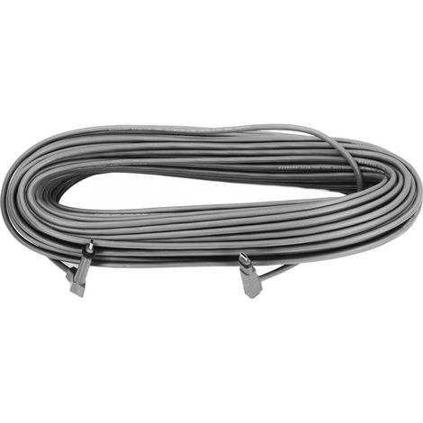 Câble de remplacement professionnel Starlink – Kit de rallonge Starlink 45,7m (150ft) avec clips de fixation, compatible avec satellite rectangulaire Starlink V2 (1/4)