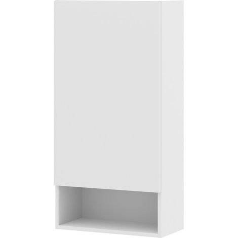 Armoire suspendue ADI 50 au-dessus de la machine à laver, blanche (1/3)