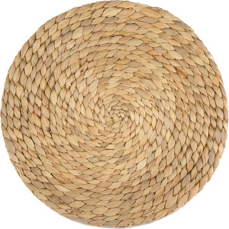 Sous plat andre Jacinto naturel 37 cm fibre naturelle (1/2)