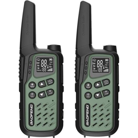 Talkie-walkie Baofeng Talkie-walkie BF-T25E Vert-AquaForge
