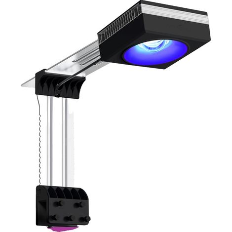 Iluminación para acuarios de arrecife, lámpara LED de 100 W, soporte con clip, WiFi de 90 W, enchufe europeo. (1/2)