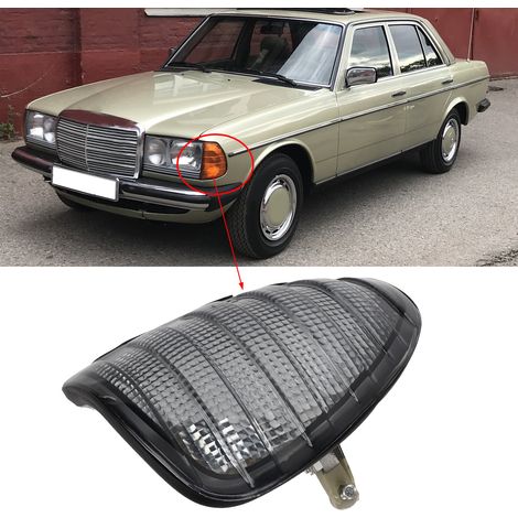 Scheinwerfer, vordere Blinker (ohne Leuchtmittel), passend für Mercedes-Benz W123 1976-1985 (grau), links: 0008207321 (1/5)