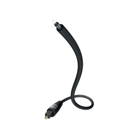 Inakustik 00312115 cavo in fibra ottica - Cavo in fibra ottica (TOSLINK, TOSLINK, maschio/maschio, 1,5m) Nero (1/5)