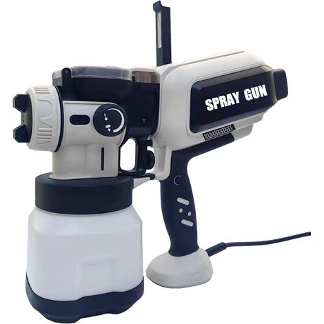 Pulvérisateur de peinture électrique 550 W pour murs, plafonds, clôtures et abris de jardin, pistolet à peinture 1 200 ml (1/5)
