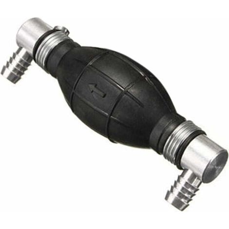 10mm Poire D'Amorcage Carburant Pompe Main Inline Bateaux Alliage Gasoil Essence Diesel Pump,Universelle Essence, Huile, Eau (1/5)