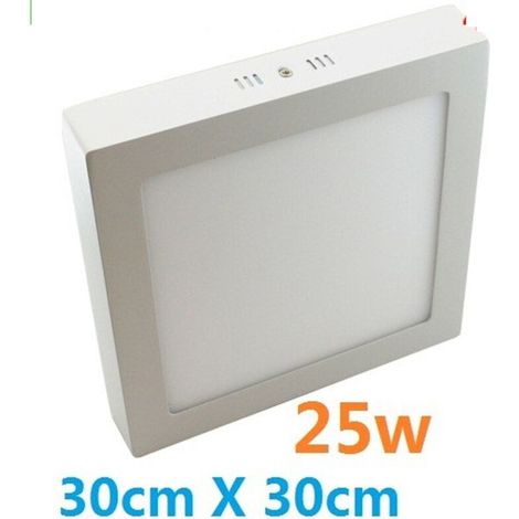 Plafonnier Led Carré 150 Led, Puissance 25 W, Lumière Blanche 250 W -carré -