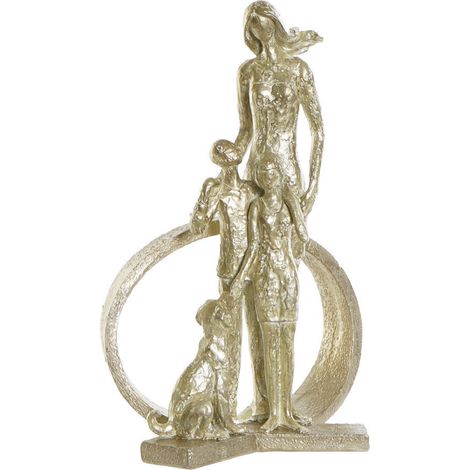 DKD Home Decor Figurine décorative Doré en Résine 26x14,5x39 cm (1/3)