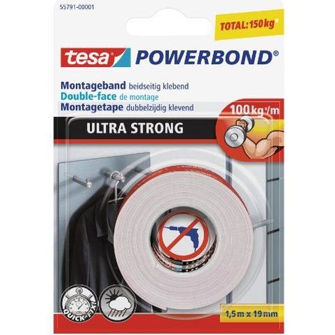 Cinta Adhesiva Transparente Tesa Powerbond Ultra Strong 19mm