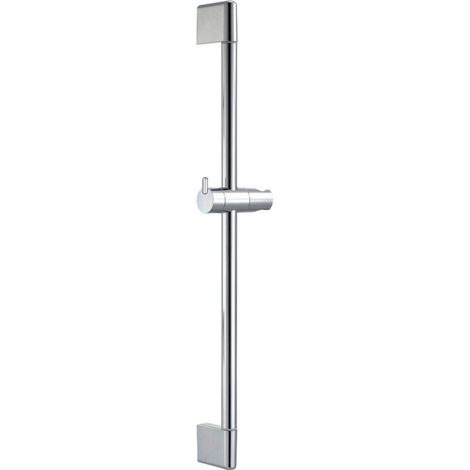 Nemo Spring Lacco barre de douche 650mm avec fixations avec curseur chromé (1/2)