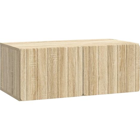 Mueble para TV de pared Roble 78,5 x 41 x 30 cm
