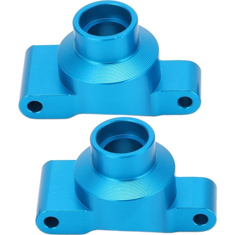 supports de bras arrière bleus pour voiture de sport plate Tamiya TT01 1/10 - Pièces de rechange (1/5)