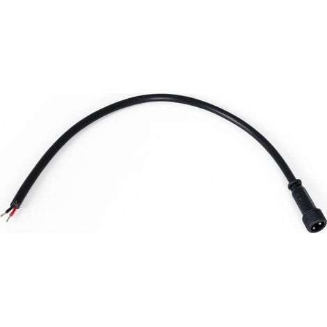 Conector Estanco Hembra Para Balizas Monocolor - 2 Pines - 20 Cm